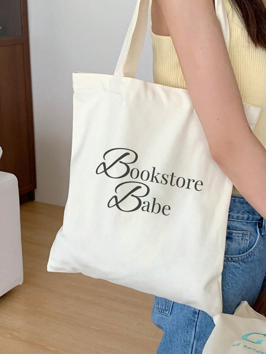 Bookstore Babe Canvas Tote Bag